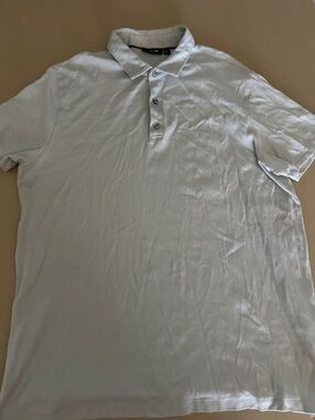 Apt. 9 Men's Pale Blue Polo Shirt